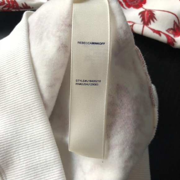 Rebecca Minkoff Gracie Cold Shoulder Sweatshirt - Picture 7 of 7